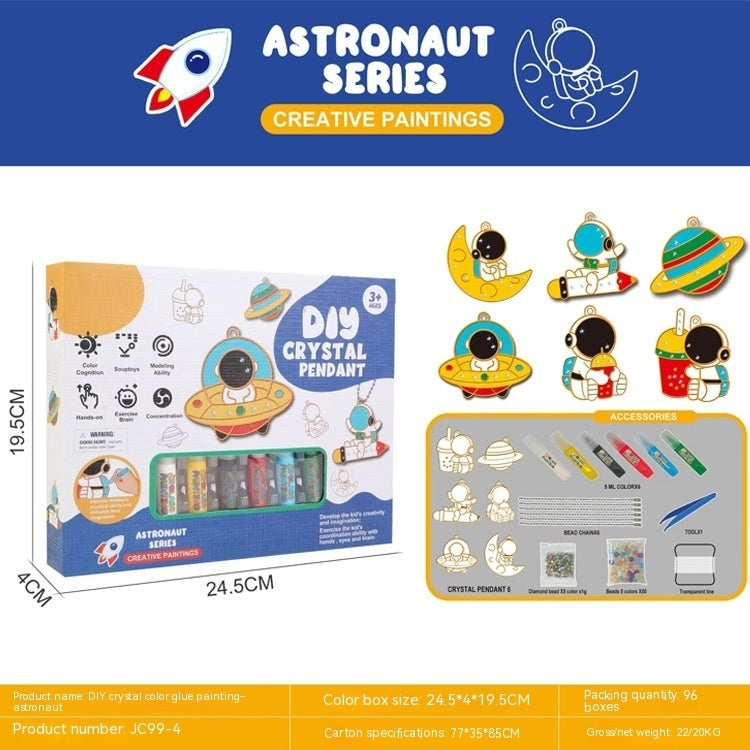 DIY Crystal Pendant Painting Kit – Spark Creativity &amp; Holiday Magic!