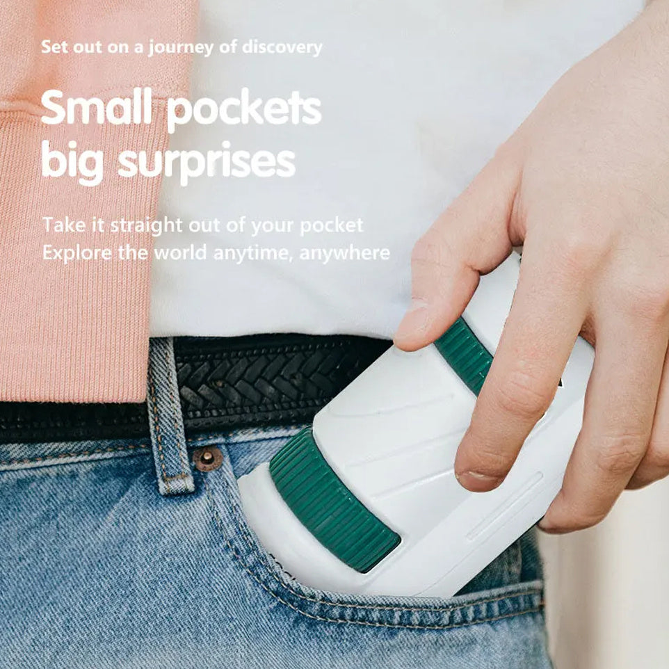 HeartWise Play – Pocket Explorer Microscope (60×–120×)