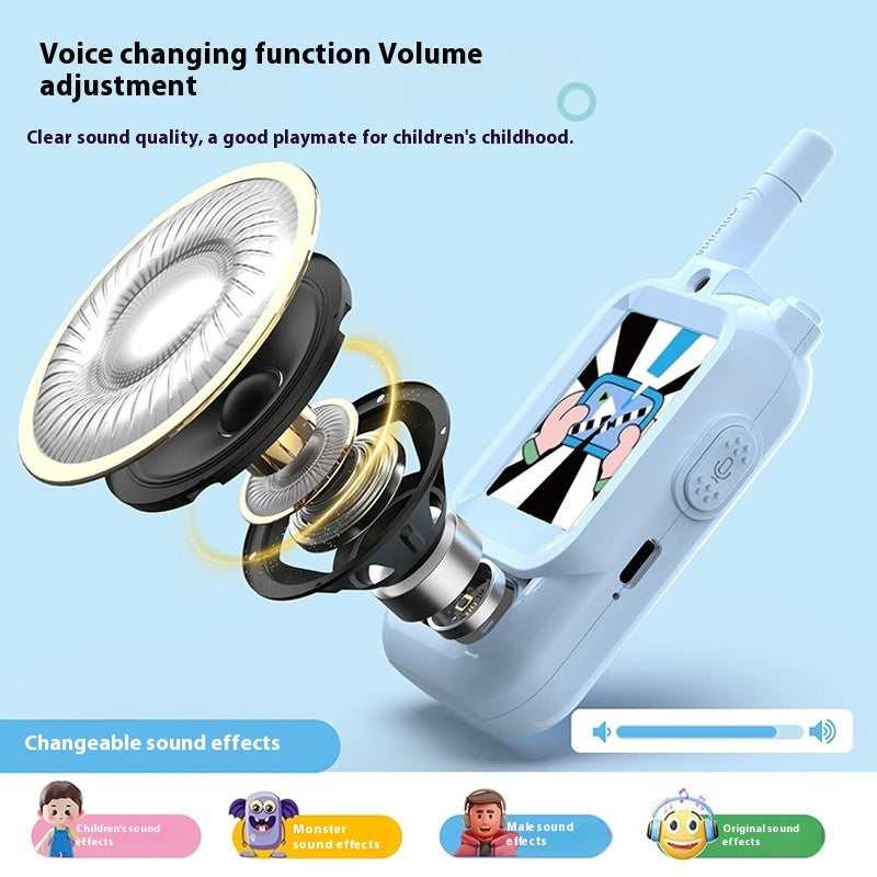 Mini Video Walkie-Talkies for Kids (2-Pack)