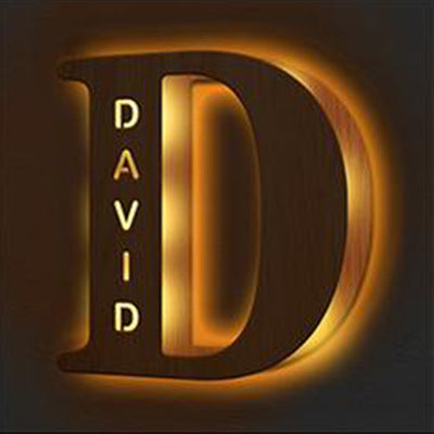 Personalized Custom Letter Lamp – Soft LED Night Light With Custom Name