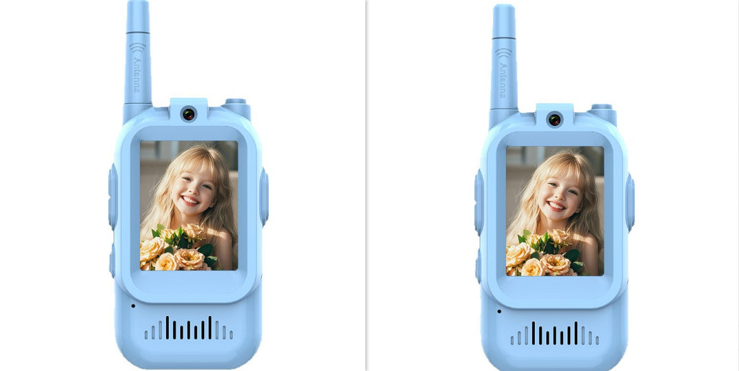 Mini Video Walkie-Talkies for Kids (2-Pack)