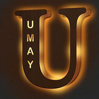 Personalized Custom Letter Lamp – Soft LED Night Light With Custom Name