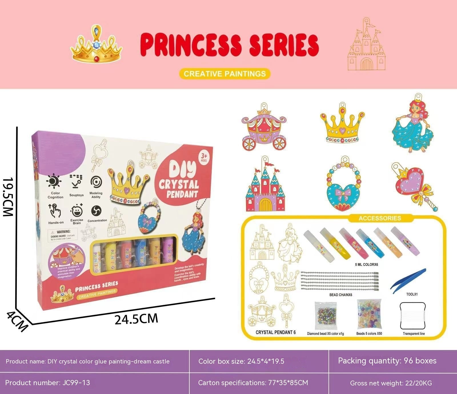 DIY Crystal Pendant Painting Kit – Spark Creativity &amp; Holiday Magic!