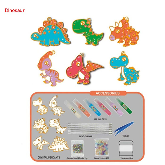 DIY Crystal Pendant Painting Kit – Spark Creativity &amp; Holiday Magic!