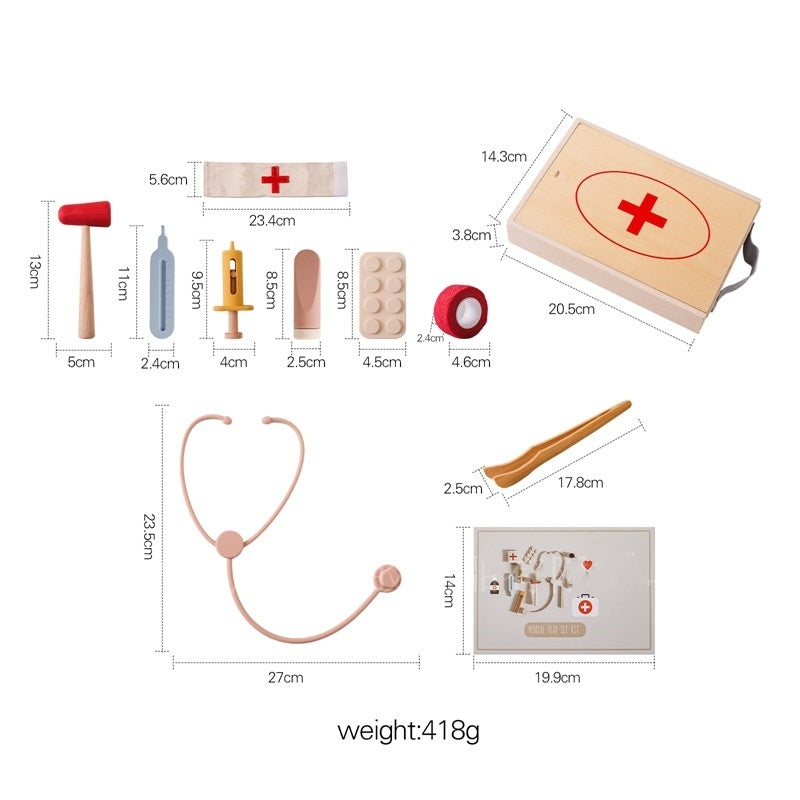 HeartWise Play – Little Doctor Care Kit with Stereoscope