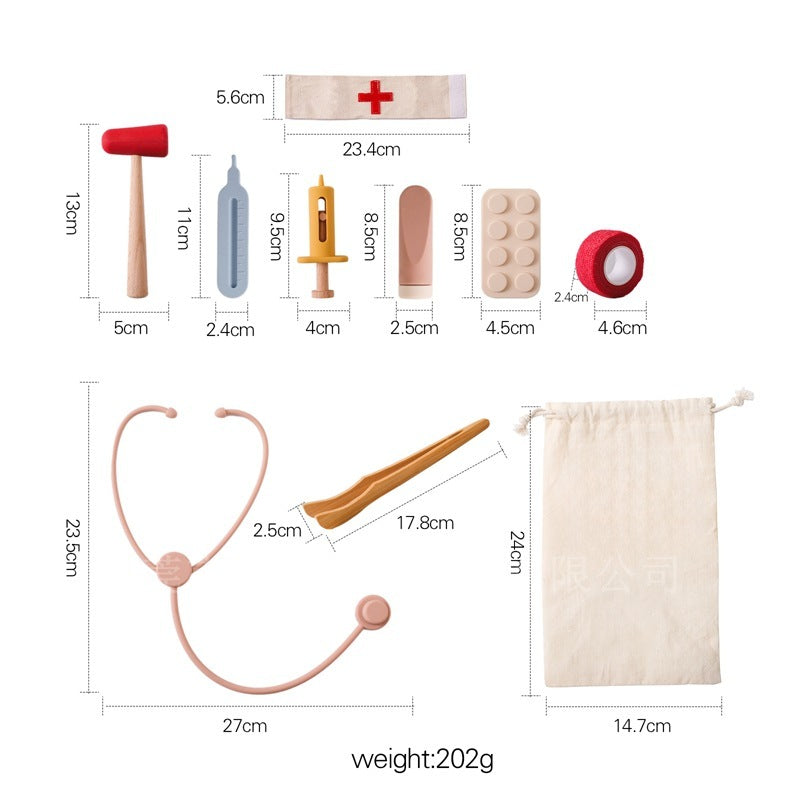 HeartWise Play – Little Doctor Care Kit with Stereoscope
